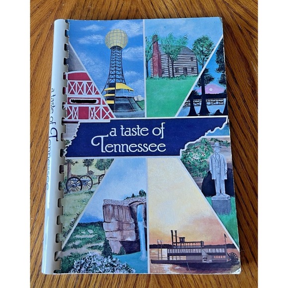 Other - A Taste of Tennessee Cookbook Collection Recipes Spiral Bound 1980s Catfish